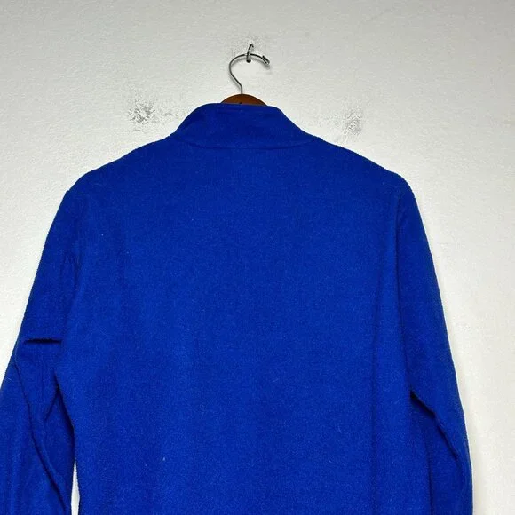 VTG Patagonia Capilene Sweater Men M Blue Outerwear Full Zip Fleece Gorpcore - Picture 11 of 11